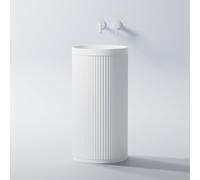 Steinberg 740 lavabo a pavimento, 740 6500 W, 740 bianco opaco [Lavabi > Lavabi a Pavimento]