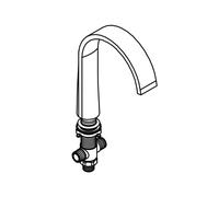 Steinberg bocca per montaggio su bordo vasca, 290 9742, 280; 290 cromo [Rubinetteria Bagno > Ricambi Rubinetteria Bagno]