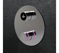 Steinberg iFlow rubinetto doccia da incasso con termostatico, 390 4110, iFlow cromo/nero [Rubinetteria Bagno > Rubinetteria Doccia]