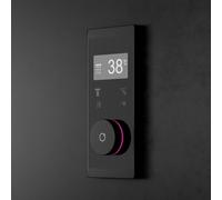 Steinberg iFlow rubinetto doccia da incasso con termostatico, completamente elettronico, 390 4645 S, iFlow nero/nero opaco [Rubinetteria Bagno > Rubinetteria Doccia]