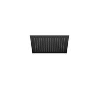 Soffione Steinberg Relax Rain, montaggio a soffitto, Easy-Clean, 350x350 mm, 39063, Colorazione: nero opaco - 3906312S