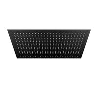 Soffione Steinberg Relax Rain, montaggio a soffitto, Easy-Clean, 750x550mm, 39067, Colorazione: nero opaco - 3906712S