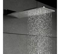 Steinberg Sensual Rain set soffione doccia, 2 tipi di getto, 390 5662, Sensual Rain acciaio inox levigato [Rubinetteria Bagno > Soffioni Doccia]
