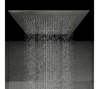 Steinberg Sensual Rain set soffione doccia, 3 tipi di getto, 390 6610, Sensual Rain acciaio inox levigato [Rubinetteria Bagno > Soffioni Doccia]