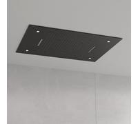 Steinberg Sensual Rain soffione doccia, 3 tipi di getto, 390 6832 S, Sensual Rain nero opaco [Rubinetteria Bagno > Soffioni Doccia]