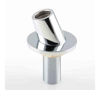 Steinberg Serie 100 guida per tubo flessibile con rosetta, 099 9505, 100 cromo [Rubinetteria Bagno > Accessori di Montaggio per Rubinetteria Bagno]