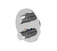 Steinberg Série 100 Kit de montage complet pour thermostat encastré, 10041233, 10041233, Colorazione: cromo