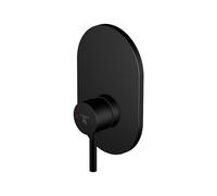 Steinberg Série 100 Mélangeur bain/douche, set de finition, encastré, un consommateur, 10022433S, 10022433S, Colorazione: nero opaco