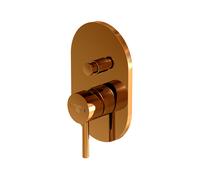 Steinberg 100 miscelatore monocomando, per vasca e doccia, 100 2103 3 RG, 100 oro rosa [Rubinetteria Bagno > Rubinetteria Doccia]
