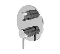Steinberg Série 100 Mitigeur bain/douche, set de finition, encastré, rond, 1002222, 1002222