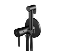 Miscelatore monocomando con doccetta per bidet Steinberg Serie 100 , 1001350, Colorazione: Nero opaco - 1001350S