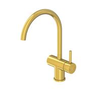 Rubinetto da cucina Steinberg serie 100, girevole, sporgenza 201 mm, 1001400, Colorazione: Oro spazzolato