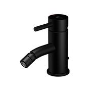 Rubinetto per bidet Steinberg serie 100, con scarico, sporgenza: 110 mm, 1001300, Colorazione: nero opaco