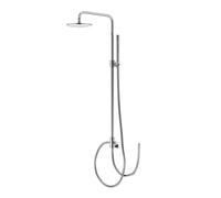 Steinberg serie 100 sistema doccia, senza rubinetto, doccetta a pioggia roton...