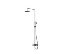 Steinberg Série 100 Système de douche, thermostat, pomme de douche pluie ronde, douchette à main, 10027212, 10027212, Colorazione: cromo