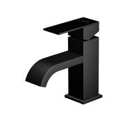 Steinberg Série 135 Mitigeur de lavabo, sans vidage, saillie 120 mm, 1351011S, 1351011S, Colorazione: nero opaco