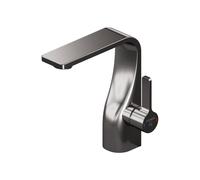 Steinberg Série 230 Mitigeur monocommandé pour lavabo, avec cartouche céramique, tubes flexibles, avec vidage, saillie 112mm, 23010002BGM, 23010002BGM, Colorazione: Metallo spazzolato