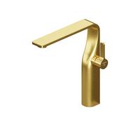 Steinberg Série 230 Mitigeur monocommandé pour lavabo, avec cartouche céramique, tubes flexibles, sans vidage, saillie 200mm, 23017202BG, 23017202BG, Colorazione: Oro spazzolato