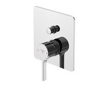 Steinberg Série 230 robinetterie de douche/bain, set de montage final, encastré, 2 consommateurs, 23021033, 23021033