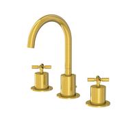 Miscelatore per lavabo Steinberg serie 250, girevole, 3 fori, con scarico a scomparsa, sporgenza 150 mm, 2502000, Colorazione: Oro spazzolato