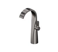 Steinberg Série 280 Mitigeur de lavabo, haut, commande latérale, sans garniture découlement, saillie 155mm, 2801700BGM, 2801700BGM, Colorazione: Metallo spazzolato