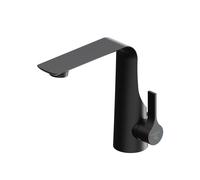 Steinberg Série 290 Mitigeur de lavabo, avec cartouche céramique, avec garniture de vidage, saillie 150mm, 2901000S, 2901000S, Colorazione: Nero opaco