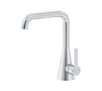 Steinberg Série 315 Mitigeur de lavabo, sans garniture de vidage, saillie 152mm, hauteur 221mm, 3151010, 3151010, Colorazione: cromo