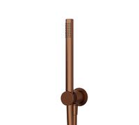 Steinberg Série 340 Garniture de douche à main, incl. coude de raccordement de douche intégré, flexible de douche, support, 3401670BC, 3401670BC, Colorazione: rame spazzolato