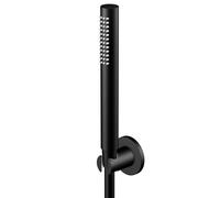 Steinberg Série 340 Garniture de douche à main, sans coude de raccordement de douche, avec flexible de douche et support de douche, 3401650S, 3401650S, Colorazione: nero opaco