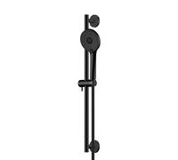 Steinberg Série 340 Garniture de douche, in ouchette à main, réglable en 3 positions, flexible de douche, barre de douche 600mm, 3401601S, 3401601S, Colorazione: Nero opaco