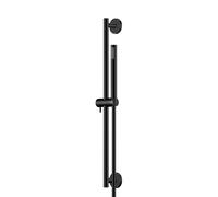 Steinberg Série 340 Garniture de douche, y compris douchette à main et flexible de douche, barre de douche 600mm, 3401600S, 3401600S, Colorazione: Nero opaco