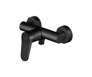 Steinberg Série 340 robinet de douche, montage en surface, pour un consommateur, 3401200S, 3401200S, Colorazione: Nero opaco