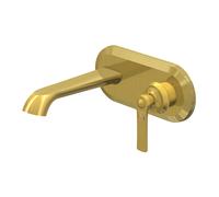Miscelatore per lavabo Steinberg Serie 350, set premontato, sporgenza 180 mm, 35018543, Colorazione: Oro spazzolato