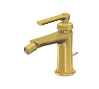 Rubinetto per bidet Steinberg serie 350, con scarico, sporgenza 130 mm, 3501300, Colorazione: Oro spazzolato
