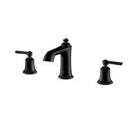 Miscelatore per lavabo Steinberg Serie 350, 3 fori, con scarico a scomparsa, sporgenza 130 mm, 3502000, Colorazione: nero