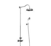 Steinberg Série 350 Système de douche, set complet, avec. thermostat, 1, 3502721, 3502721, Colorazione: cromo