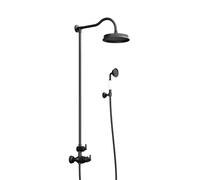 Steinberg Série 350 Système de douche, set complet, avec. thermostat, 1, 3502721S, 3502721S, Colorazione: nero