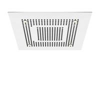 Pannello a pioggia Steinberg Sensual Rain, illuminazione LED, set completo, incasso a soffitto, 2 getti, Easy-Clean, 600x600mm, 3906622