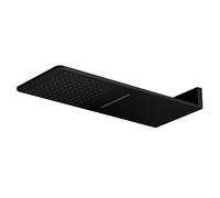 Steinberg Série 390 Wall Rain Douche de tête, raccordement direct au mur, Easy-Clean, fonction jet, 600x250mm, 3905662S, 3905662S, Colorazione: nero opaco