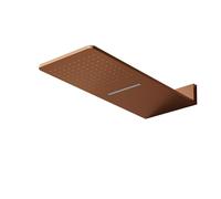 Steinberg Série 390 Wall Rain Douche de tête, raccordement direct au mur, Easy-Clean, fonction jet, 600x250mm, 3905662BC, 3905662BC, Colorazione: rame spazzolato