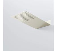 Steinberg Série 390 Wall Rain Douche de tête, raccordement direct au mur, Easy-Clean, ultra-plat 2mm, 430x200x60mm, 3901620BN, 3901620BN, Colorazione: Nichel spazzolato