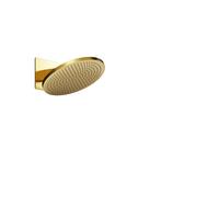 Steinberg Série 390 Wall Rain Panneau de pluie, raccordement direct au mur, diamètre 250mm, EasyClean, 3905650BG, 3905650BG, Colorazione: Oro spazzolato