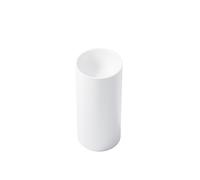 Steinberg Série 445 Lavabo au sol, rond, 400x400x890mm, SOLIDSurface, sans trou pour robinet, sans trop-plein, blanc mat, 4456700W, 4456700W