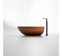 Steinberg Série 489 Baignoire, sur pied, en polyrésine, 1680x850x550mm, 489801033, 489801033, Colorazione: Marrone