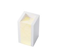 Steinberg Série 540 Lavabo au sol, carré, sans trop-plein, 420x500x900mm, champagne, blanc mat, 5407100, 5407100