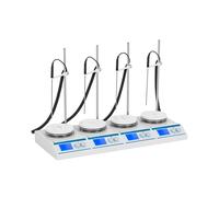 Steinberg Systems Agitatore magnetico - Con 4 piastre riscaldanti - 4 x 2 litri - 2000 giri/min SBS-MR-180