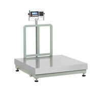Steinberg Systems Bilancia a piattaforma - 500 kg / 0,05 kg - 100 x 100 cm - LCD con stampante per etichette SBS-PF-500/50P