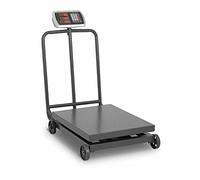 Steinberg Systems Bilancia a piattaforma - 600 kg / 100 g - con ruote - display LED SBS-PF-600/100W