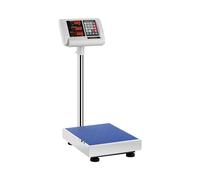 Steinberg Systems Bilancia a piattaforma Pesapacchi Professionale SBS-PF-60/10A (230 V, 4 V, 10 ore, 60 kg, 10 g, Acciaio Inox, Kg, EUR, USD)