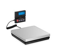 Steinberg Systems Bilancia Pesapacchi Industriale A Piattaforma Professionale SBS-PT-50/1 (50 kg / 10 g, 25 x 25 cm, LCD esterno)
